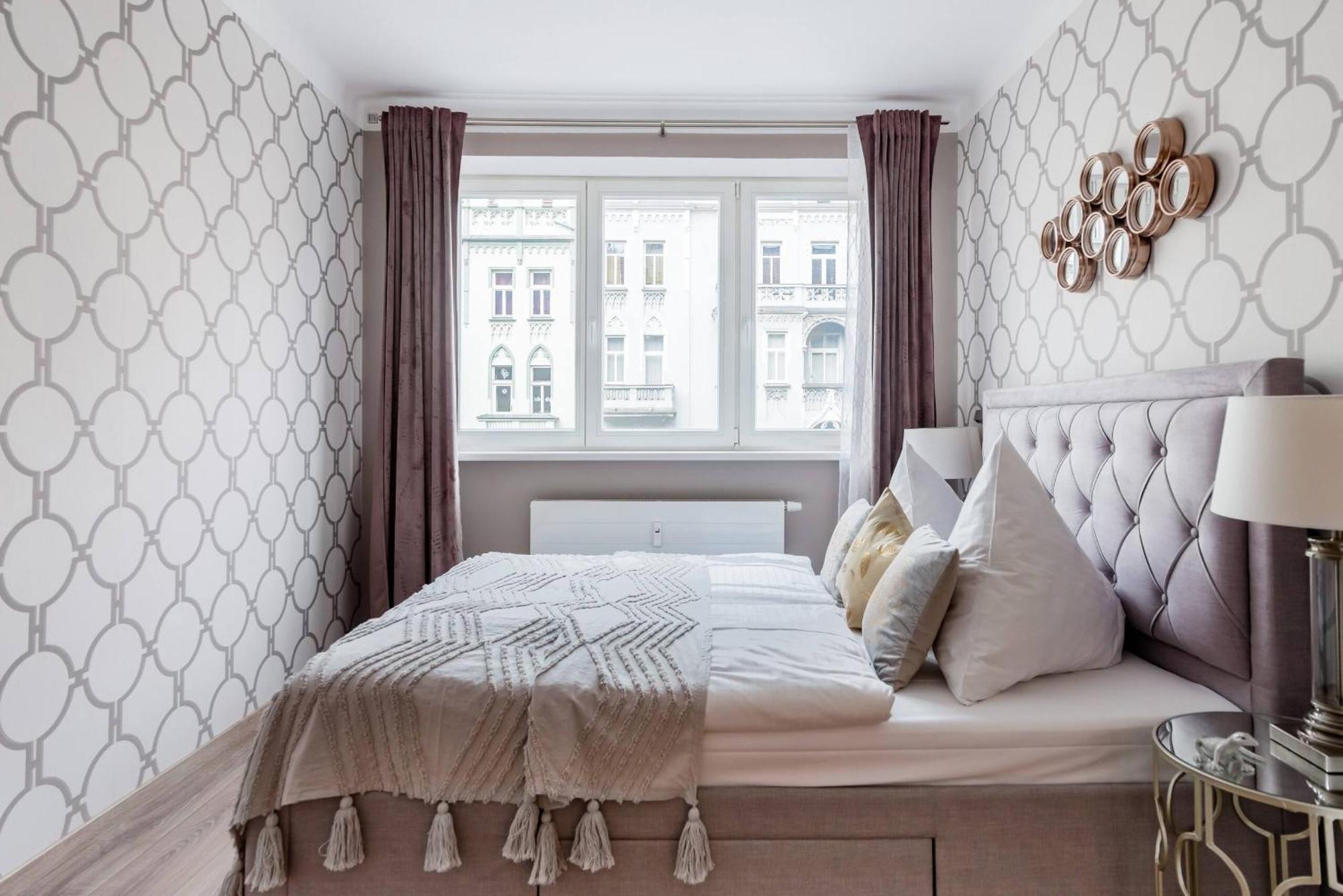 Pastel Art Deco 3Bdr Ruterra Apt Prága Kültér fotó